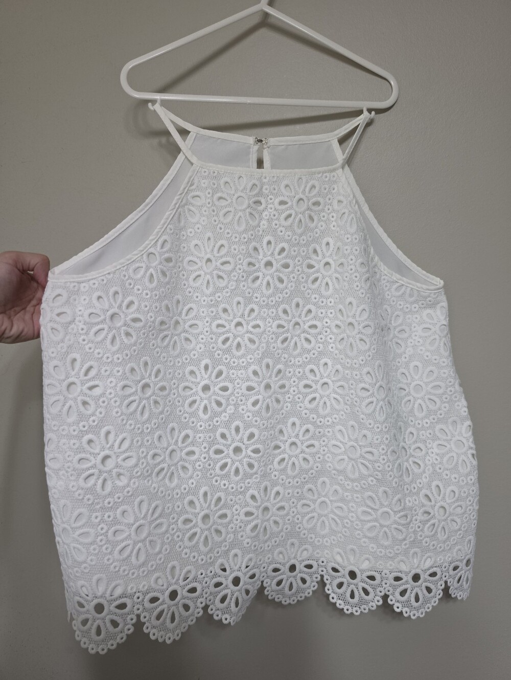Eyelet Top